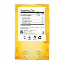 Yogi Tea, Organic Ginger, 16 Tea Bags, 1.12 oz (32 g)