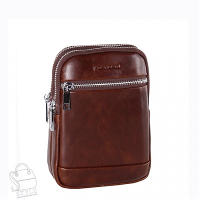 Сумка мужская кожаная 2023088-1BSH coffee Heanbag