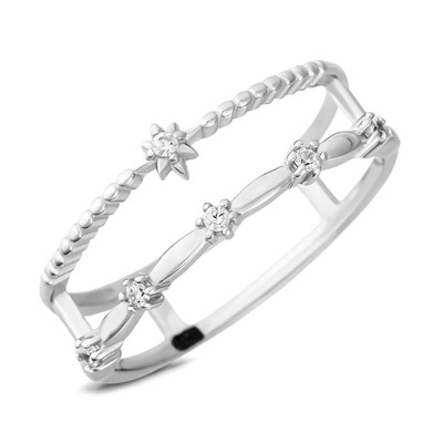 Кольцо, куб.циркон., FYN-16828