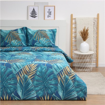 Постельное бельё евро LoveLife Exotic, бязь