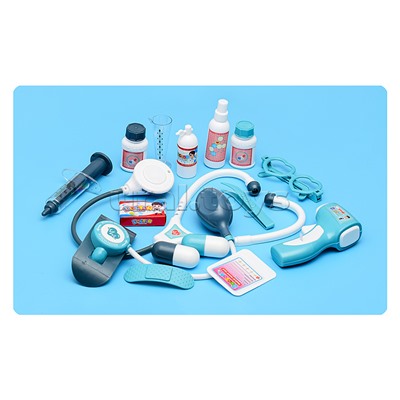 Набор доктор, 16 предметов, на батарейках, в коробке