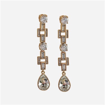 Серьги с кристаллами Swarovski