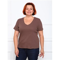 Дубль - футболка капучино