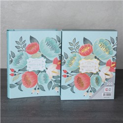 Фотоальбом 200 фото 10х15 Цветы / 6840 /уп 36/