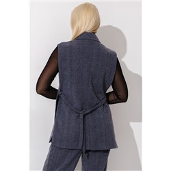 Жилет женский  4371/02/Сиреневый меланж