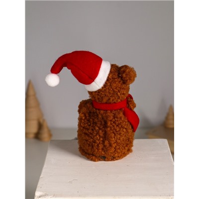 Фигурка «Медвежонок с имбирным пряником, в колпаке», 6.5×5×16.5 см