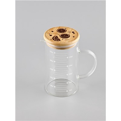 Кувшин для воды с крышкой «Апельсин», 550 мл