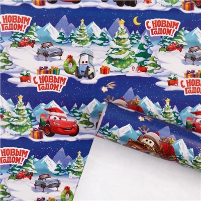 Упаковочная бумага «Новый год», 70×100 см