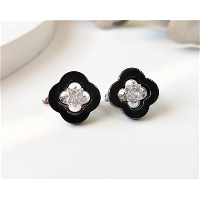 Серьги с керамикой