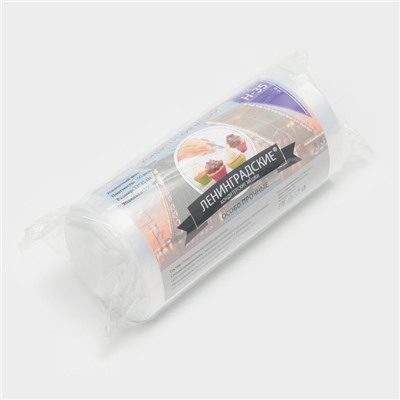 Мешок кондитерский, h=65 см, рулон 100 шт., 100 мкм, 65×28 см, прозрачный