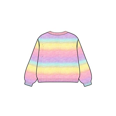 Джемпер трикотажный для девочек