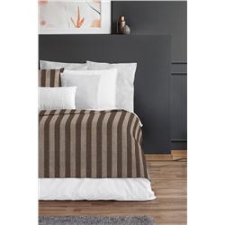 Покрывало Волшебная Ночь Рогожка Зебра-капучино