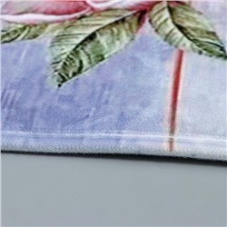 Коврики для ванной и туалета Доляна «Весна», 2 шт., 40×45 см, 45×75 см