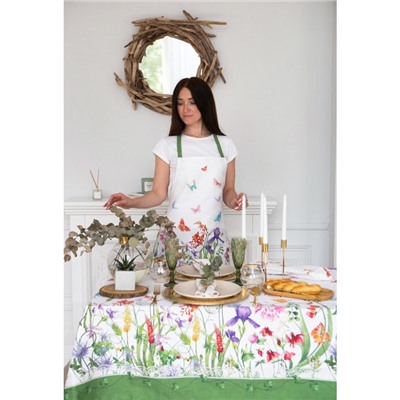 Фартук «Этель» Луговые цветы 70×60 см см, 100% хлопок, саржа 190 г/м²