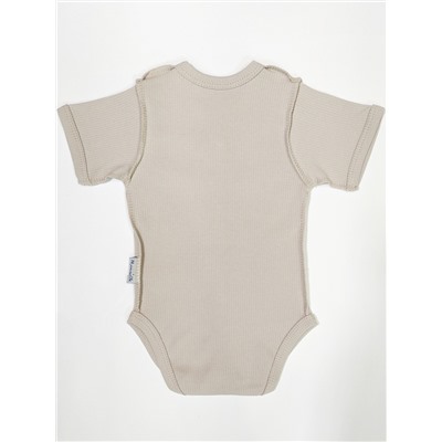 159/522 Боди кор/рук.однотон (интерлок)