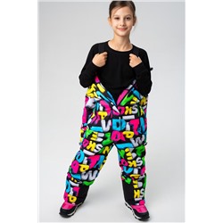 Комбинезон текстильный с полиуретановым покрытием для девочек PLAYTODAY, 1226850