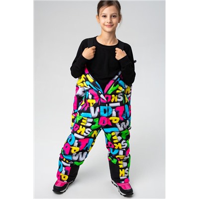 Комбинезон текстильный с полиуретановым покрытием для девочек PLAYTODAY, 1226850