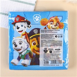 Салфетки бумажные, 33х33 см, 20 штук, 3-х слойные, Щенячий патруль
