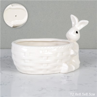 Кашпо Кролик 12,8х9,5 / XN018 /уп 72/