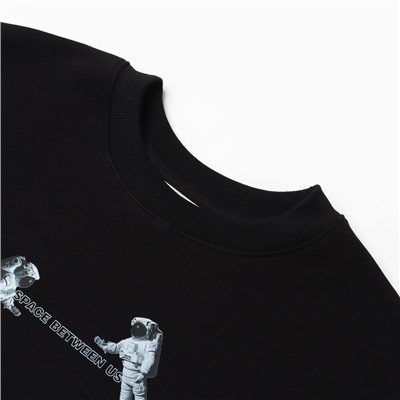 Футболка женская MIST Moon, размер 46, чёрная