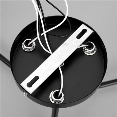 Люстра «Лагерта» 3хЕ27 40 Вт черный 53×53×13.5 см