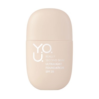 Крем тональный ультралегкий Really Second skin 40 Warm Beige