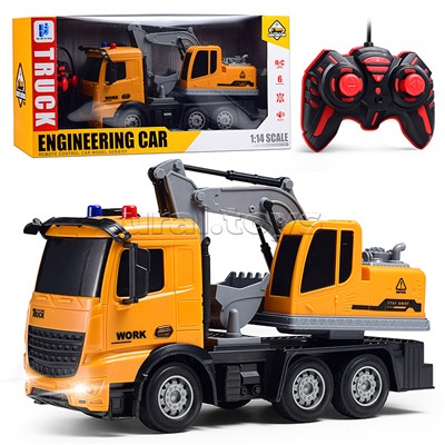 Машина "Стройка" р/у, 27 MHz, в коробке