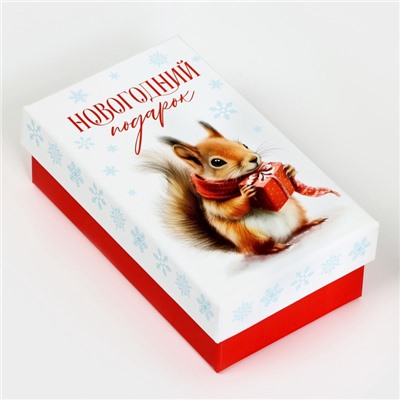 Набор новогодних подарочных коробок 15 в 1 «Уютный Новый год», 12×7×4 см - 46.5×30×17.5 см