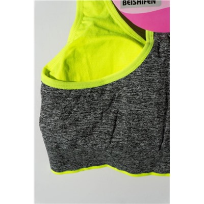 1802 топ спортивный женский (Салатовый)