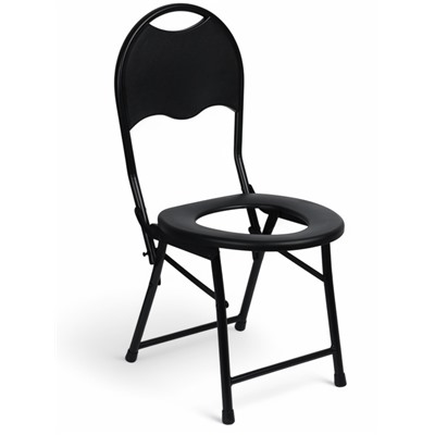 Стул - туалет туристический Maclay складной, со спинкой, 38×32×77 см, до 75 кг