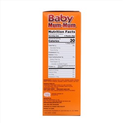 Hot Kid, Baby Mum-Mum, рисовые сухарики с бататом и морковью, 24 сухарика, по 50 г (1,76 унций) каждый