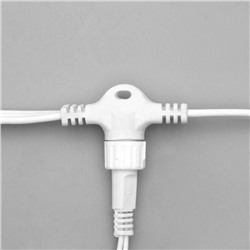 УЦЕНКА Гирлянда «Занавес» 2×1.5 м, IP44, УМС, белая нить, 360 LED, свечение белое, 220 В