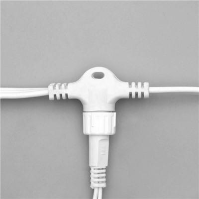 УЦЕНКА Гирлянда «Занавес» 2×1.5 м, IP44, УМС, белая нить, 360 LED, свечение белое, 220 В