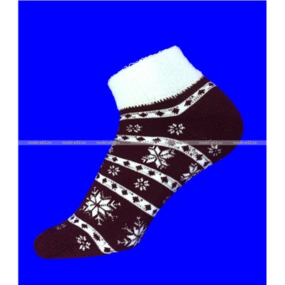 5 ПАР - Легион носки женские шерсть внутри махра  укороченные