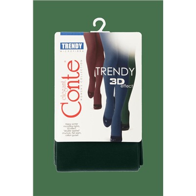CONTE TRENDY 150 Теплые женские колготки из микрофибры CONTE ELEGANT, 1236044