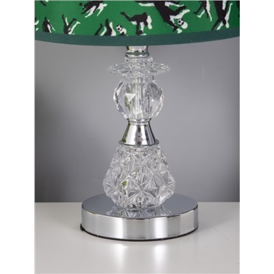 Настольная лампа RISALUX «Латея», Е27, 40 Вт, бело-хромовый