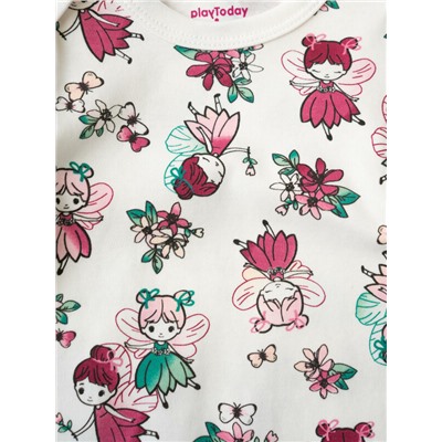 Боди детское трикотажное для девочек, 3 шт в комплекте