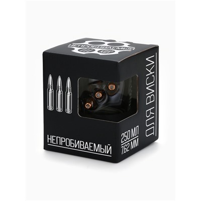 Стакан для виски «Непробиваемый», 250 мл