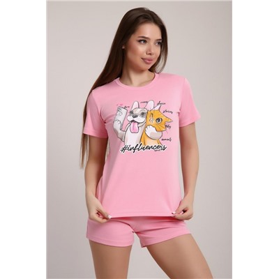 Пижама ЕКШ-1069 (Розовый)