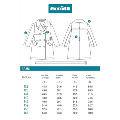 Плащ ACOOLA, 1130909
