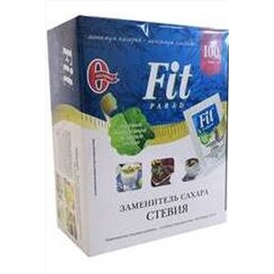 ФитПарад № 14 - 100г эритритол, стевиозид 100шт САШЕ ЭКОПРОДУКТЫ, 1180107