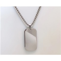 Кулон из стали на цепочке