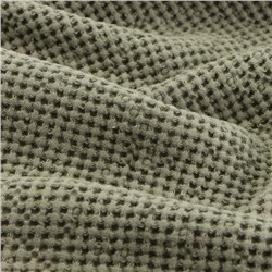Полотенце вафельное SL HOME: Linen «Олива», 40×70 см, оливковое