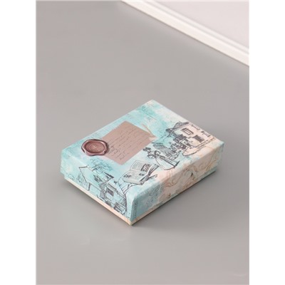 Подарочный набор для сургучной печати «Ёлка», печать, ручка, сургуч, 12.5×10×3.6 см