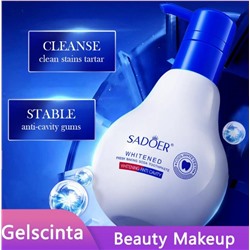 Зубная паста для чистки зубов SADOER White Fresh с пищевой содой 310г