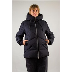 Зимняя куртка с капюшоном арт.2866 (Черный)