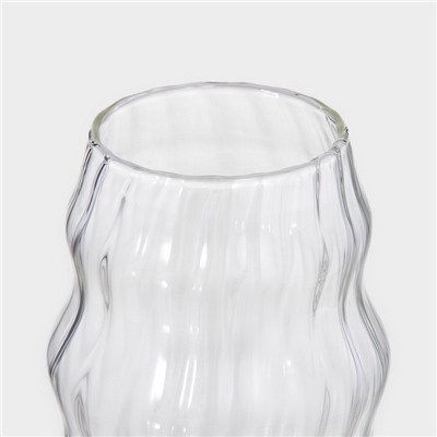 Стаканы Magistro «Леон», 500 мл, 9×12 см, набор 2 шт., стекло, прозрачные