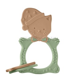Прорезыватель MEOW TEETHER, оливковый