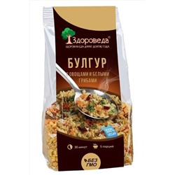 Булгур с белыми грибами и овощами 250г ЭКОПРОДУКТЫ, 1184733