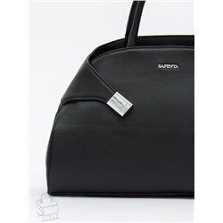 Сумка женская кожаная 98349-2P black Velina Fabbiano-Safenta  в Новосибирске